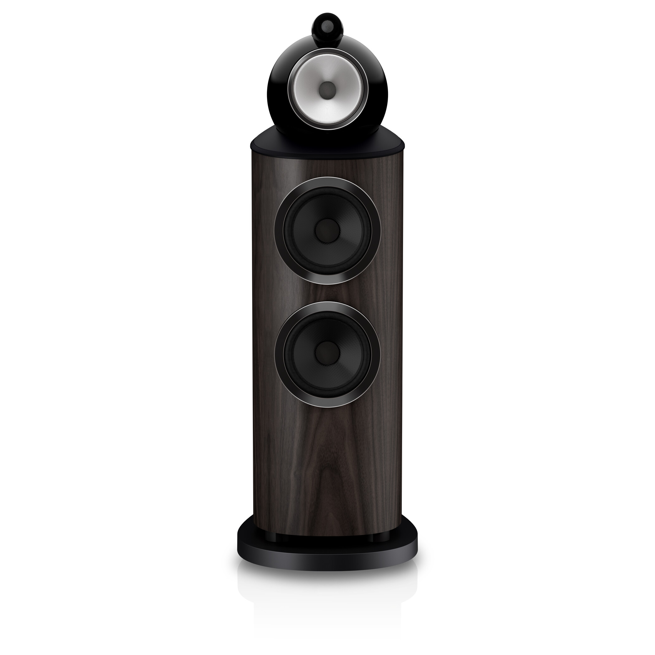Low--B&W - 802 D5 Dark Walnut - Front