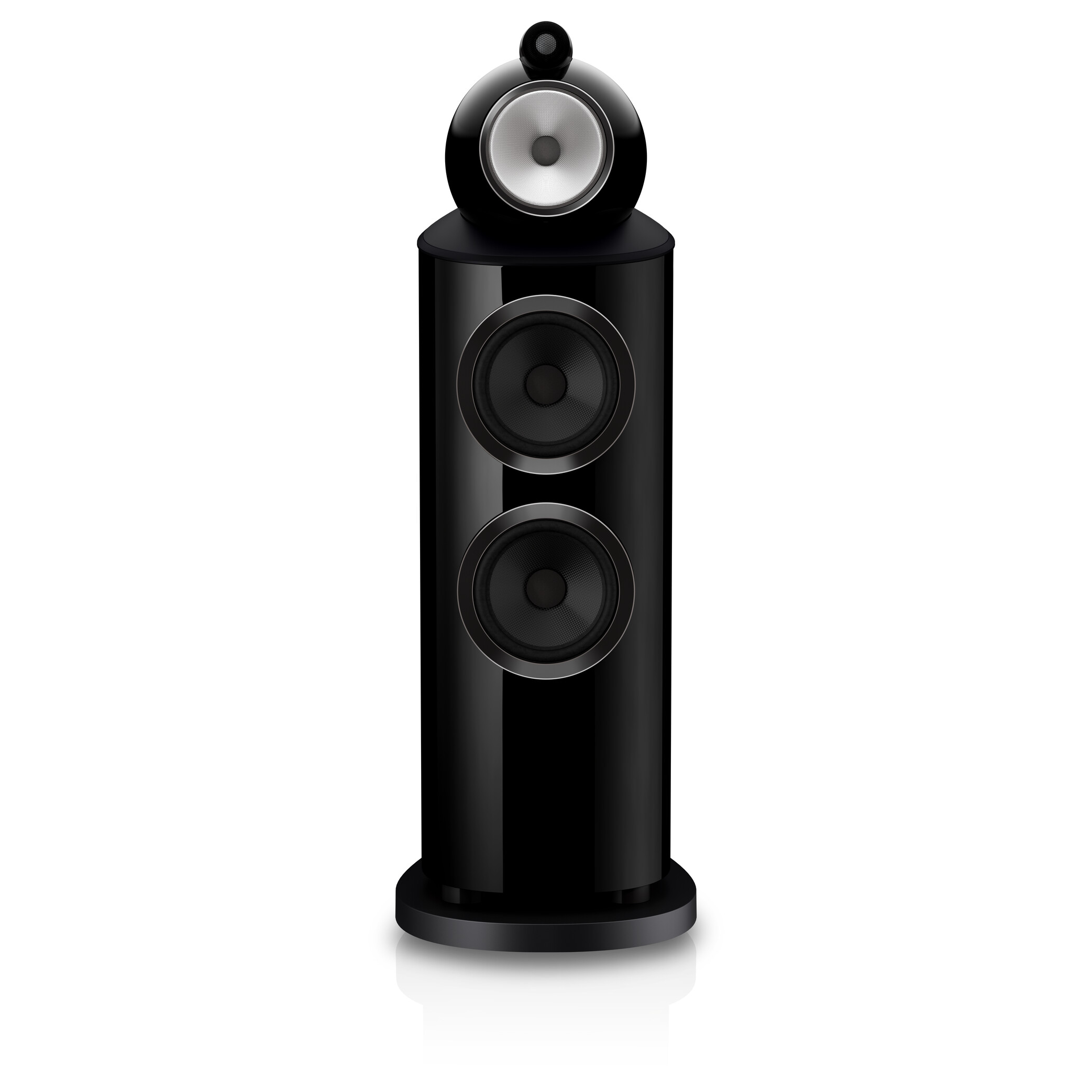 Low--B&W - 802 D5 Stealth Black - Front