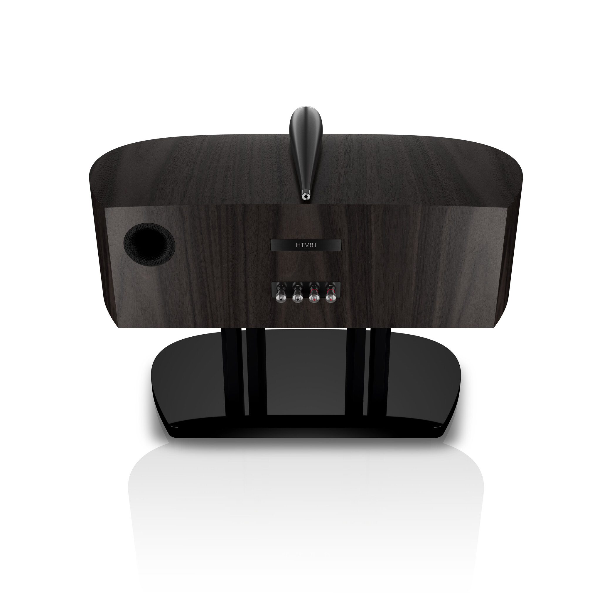 Low--B&W - HTM81 D5 Dark Walnut - Rear