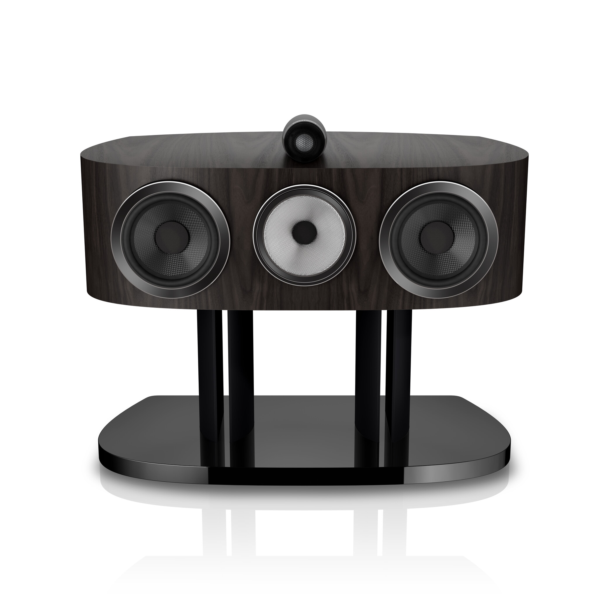 Low--B&W - HTM82 D5 Dark Walnut - Front