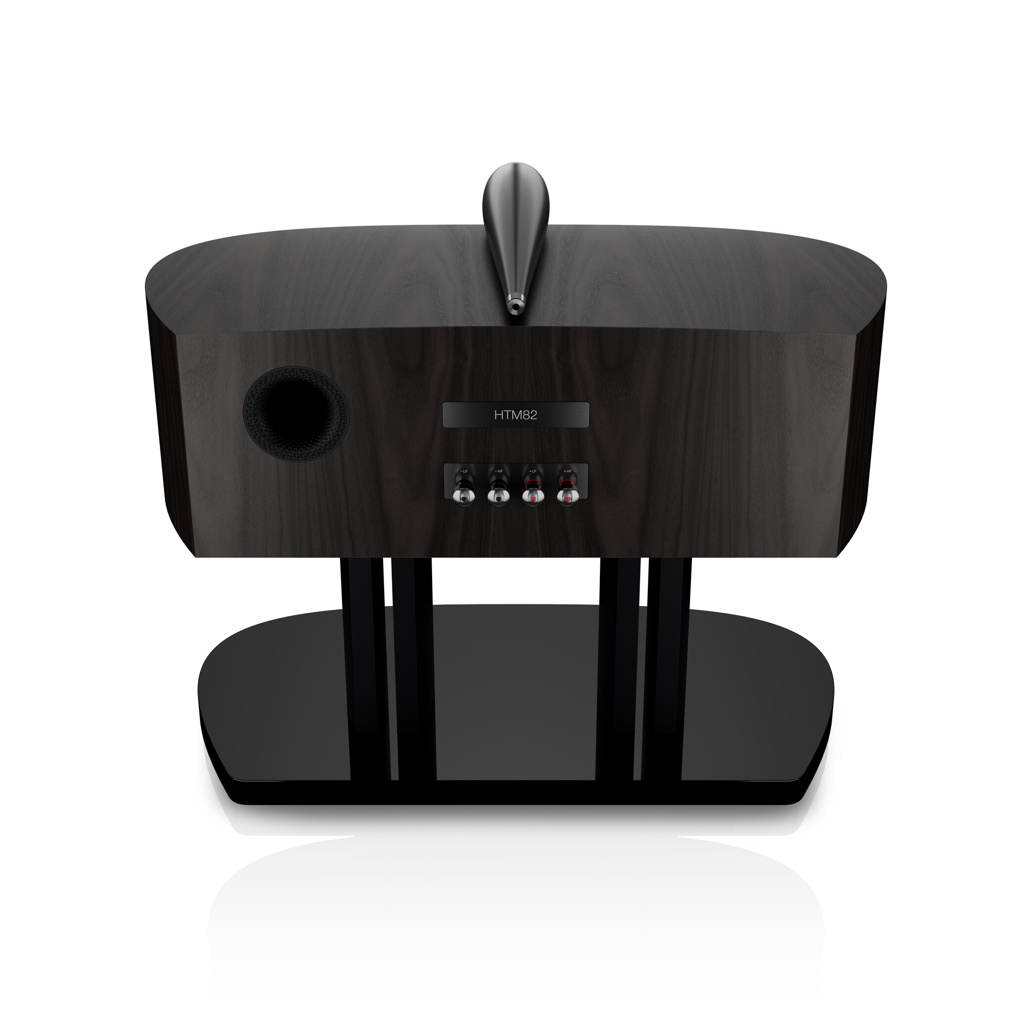 Low--B&W - HTM82 D5 Dark Walnut - Rear