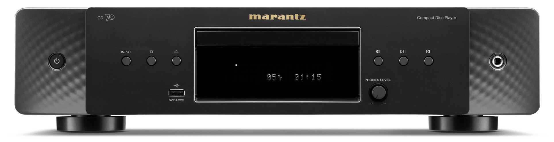 Low--Marantz - CD 70 Front - Black