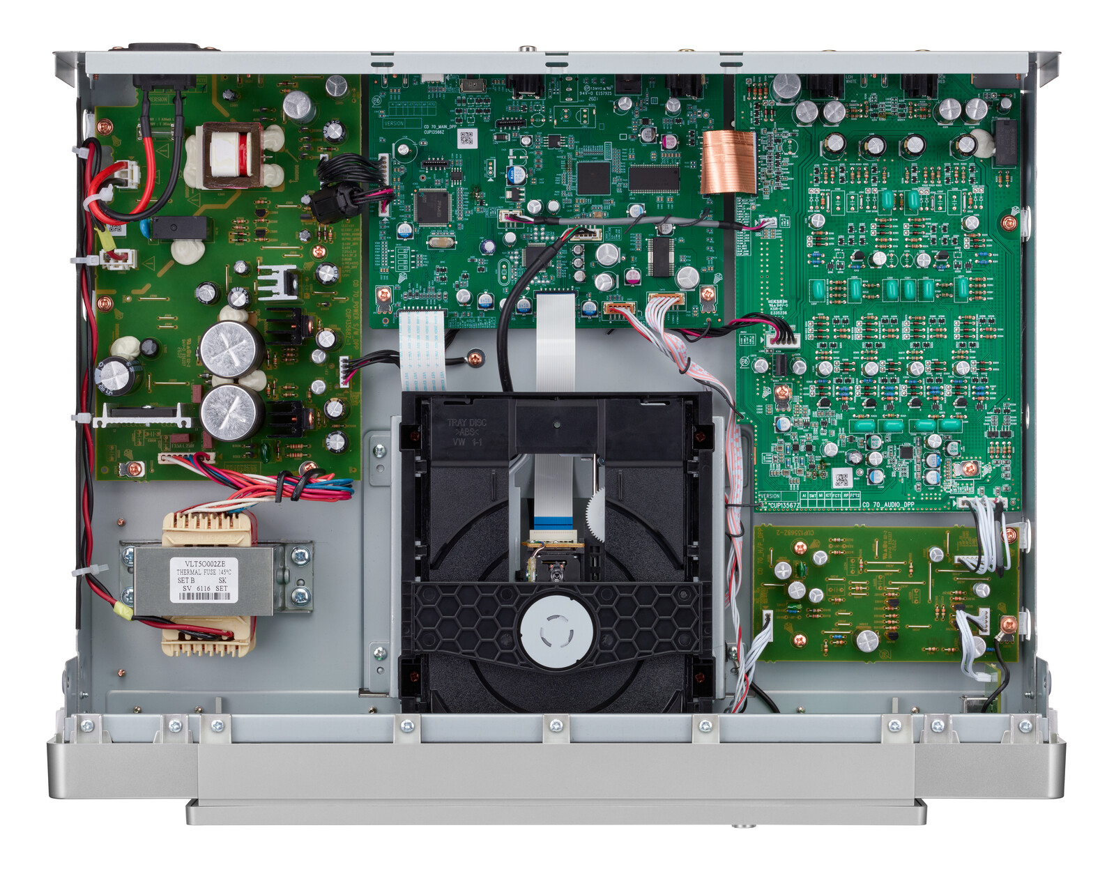 Low--Marantz - CD 70 Internals - Silver Gold