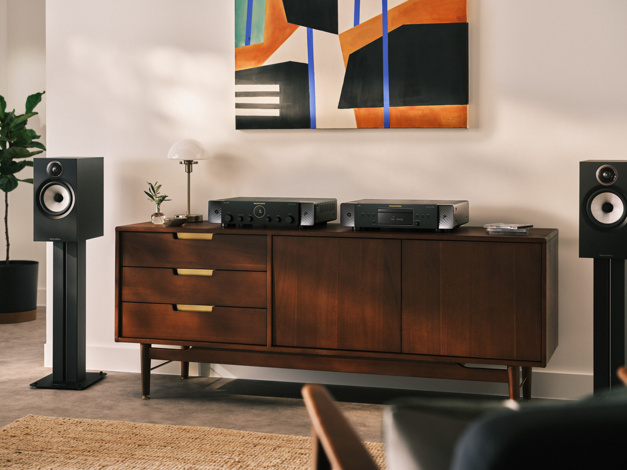 Low--Marantz - MODEL 70 CD 70 - Black - Lifestyle 01