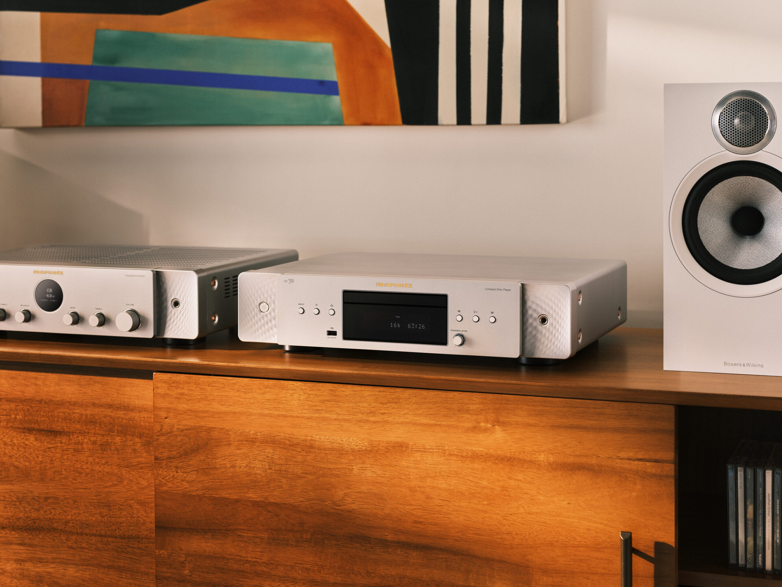 Low--Marantz - MODEL 70 CD 70 - Silver Gold - Lifestyle 11