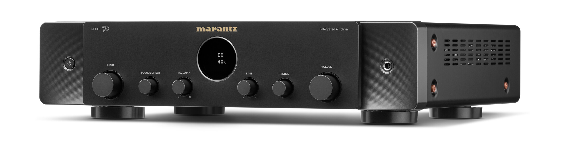 Low--Marantz - MODEL 70 Front Angle Left - Black